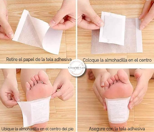 🔥Parches para pie kinoki (3 CAJAS)