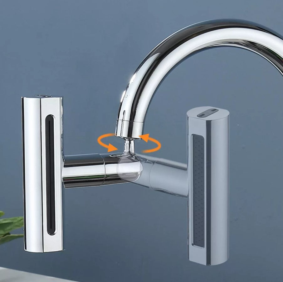 Grifo Cascada de Acero 360 grados